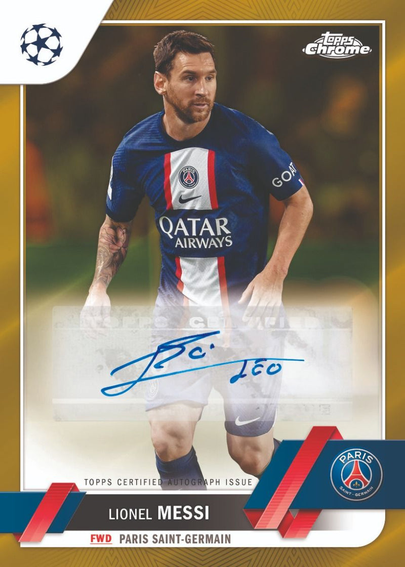 Topps Chrome UEFA Club Competitions 2022/23 - Hobby Box