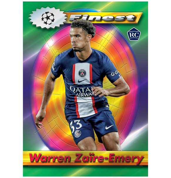 Topps Finest Flashbacks UEFA Club Competitions 2022/23
