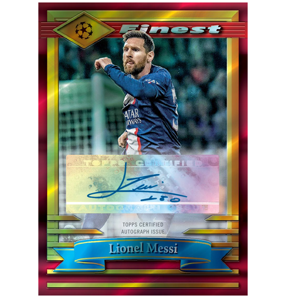 Topps Finest Flashbacks UEFA Club Competitions 2022/23