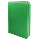 Ultra PRO Vivid 4-Pocket Zippered PRO-Binder - Green