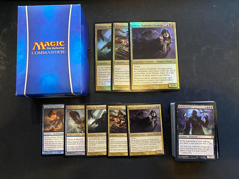 Magic Commander 2013 Deck - Mind Seize (Box opened, All Original Cards still inside)
