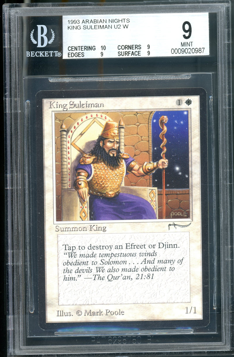 King Suleiman BGS 9Q+ [Arabian Nights]