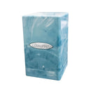 Ultra PRO Marble Satin Tower Deck Box - Light Blue / White