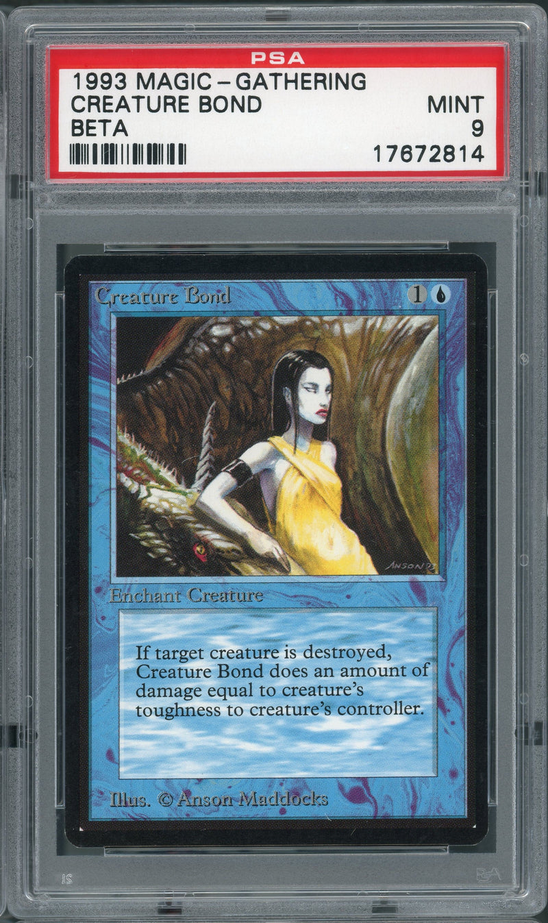 Creature Bond PSA 9 [Limited Edition Beta]