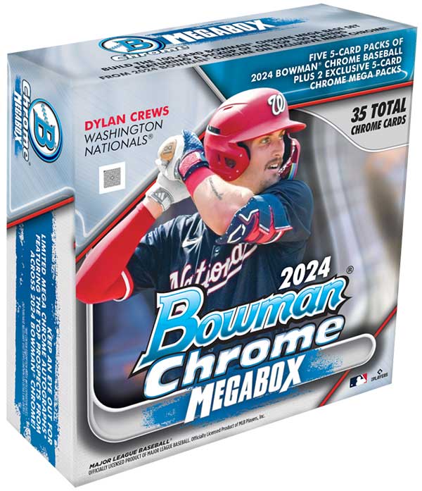 Topps Bowman Chrome Baseball 2024 - Mega Box