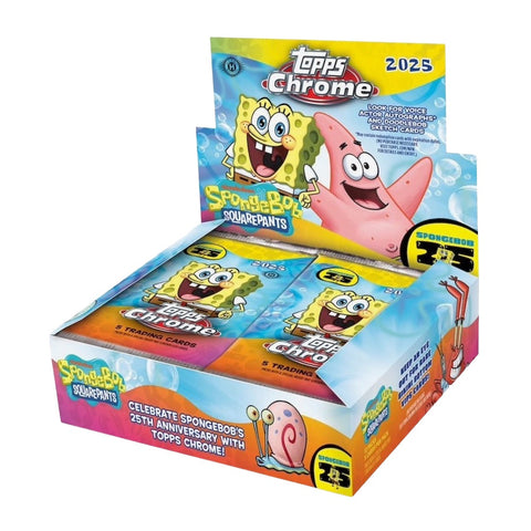 Topps Chrome Spongebob 25th Anniversary - Hobby Box