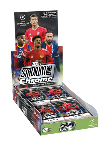 Topps Chrome Stadium Club UEFA 2020/21 - Hobby Box