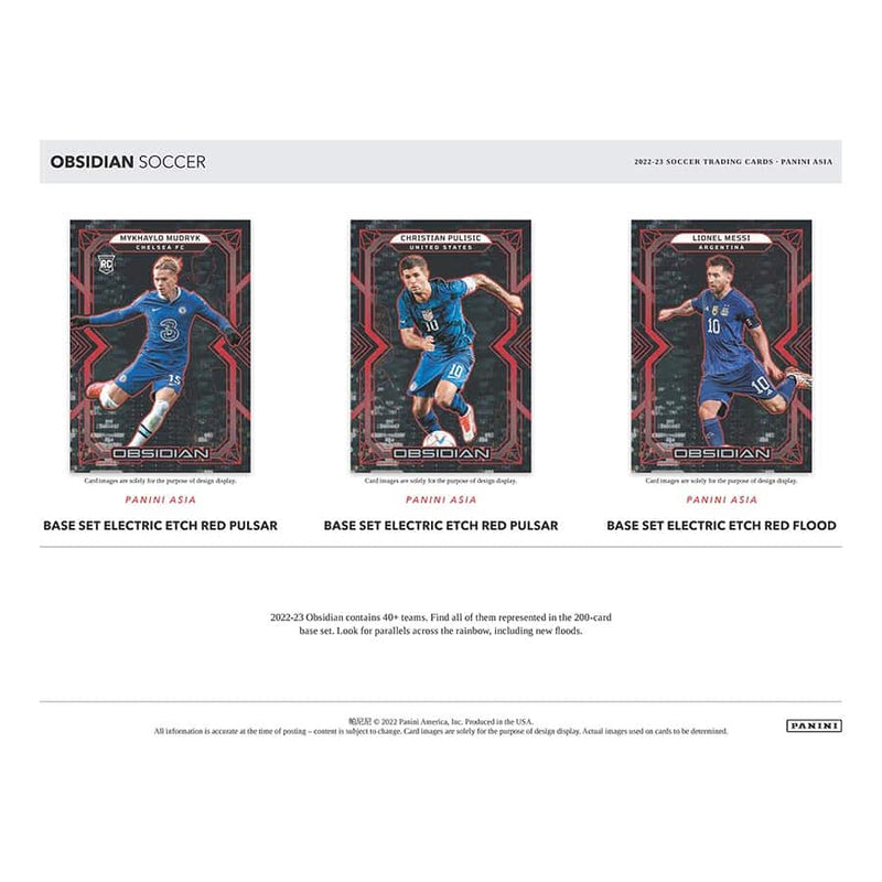 Fodboldkort Panini Obsidian Soccer TMALL 2022/23 - Hobby Box