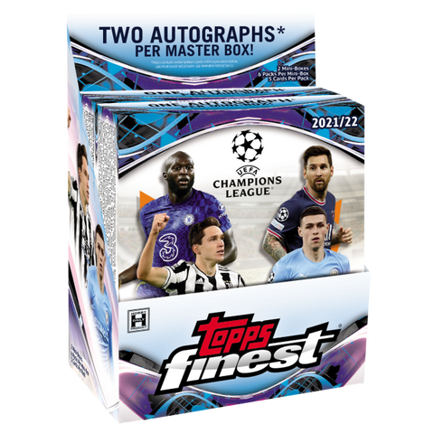 Topps Finest UEFA Champions League 2021/22 - Hobby Box