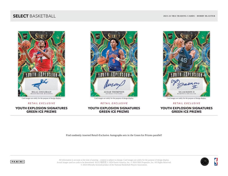 Panini Select NBA Basketball 2023/24 - Hobby Blaster Box