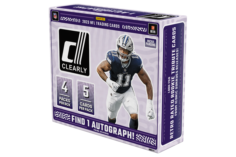 Panini Clearly Donruss NFL Football 2023 - Hobby Box