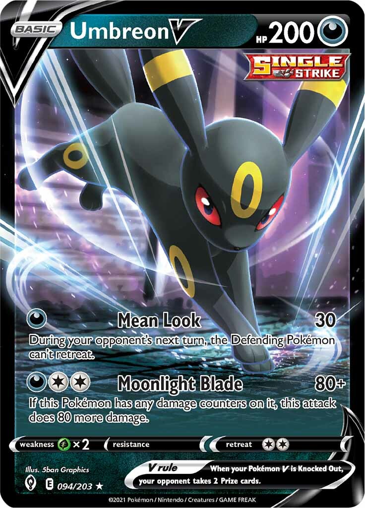 Umbreon V (094/203) [Sword & Shield: Evolving Skies]