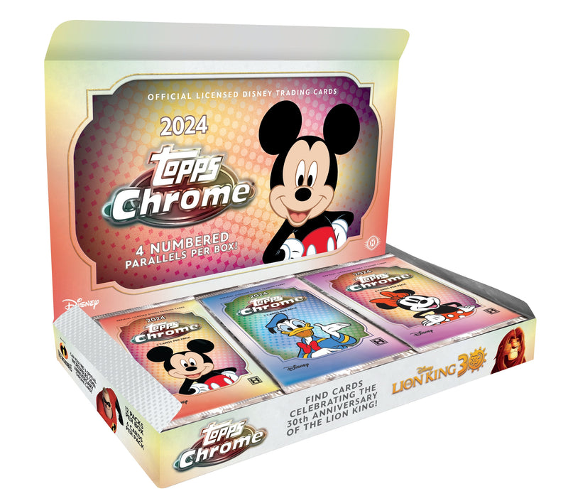 Topps Chrome Disney 2024 - Hobby Box