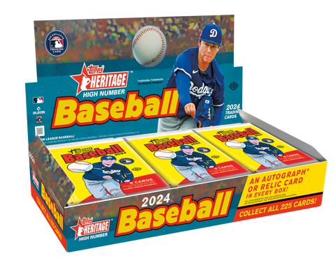 Topps Heritage High Number Baseball 2024 - Hobby Box