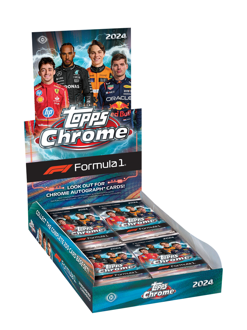 Topps Chrome Formula 1 2024 - Hobby Box