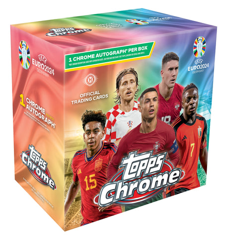 Topps Chrome UEFA EURO 2023/24 - Hobby Box