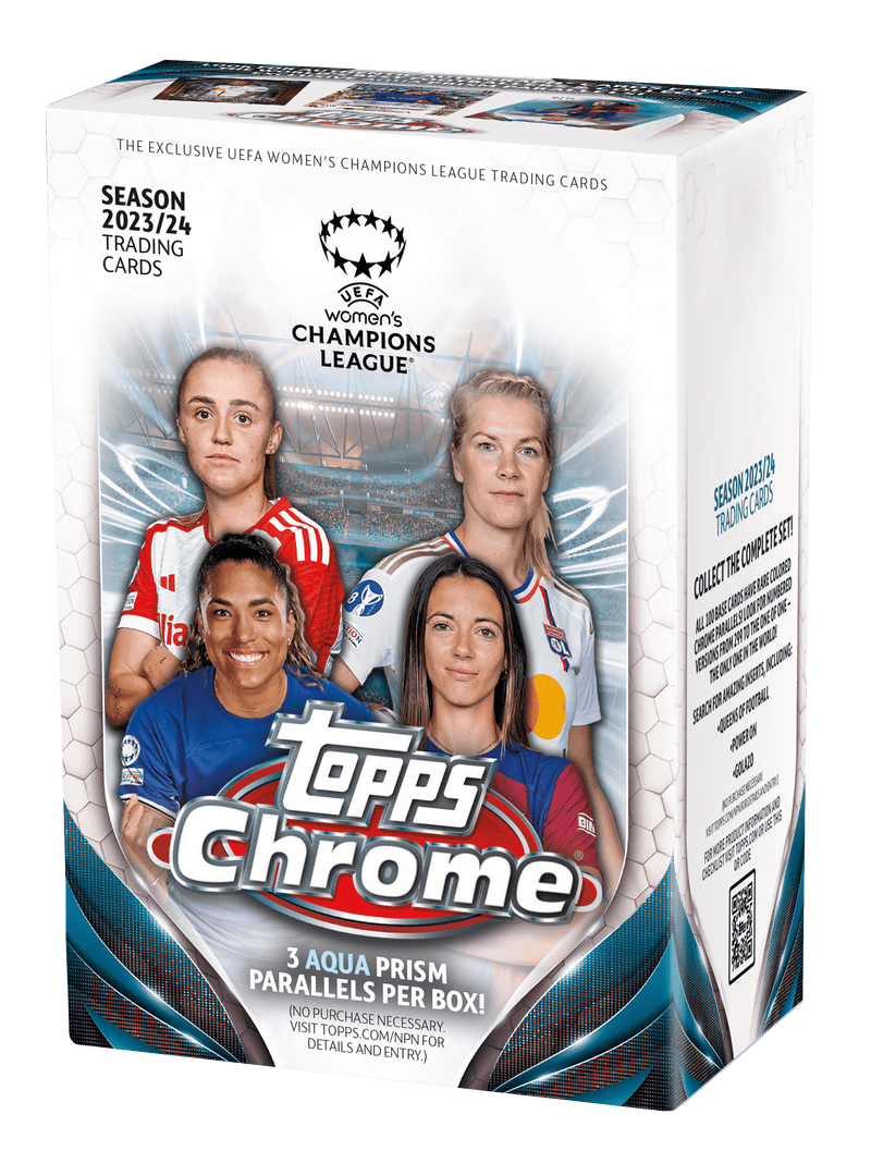 Topps Chrome UEFA Women's Champions League 2023/24 - Value Box