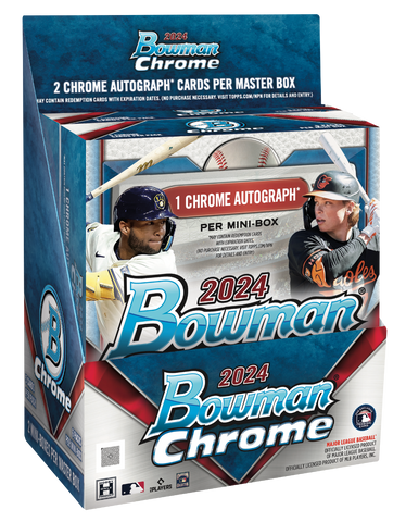 Topps Bowman Chrome Baseball 2024 - Hobby Box