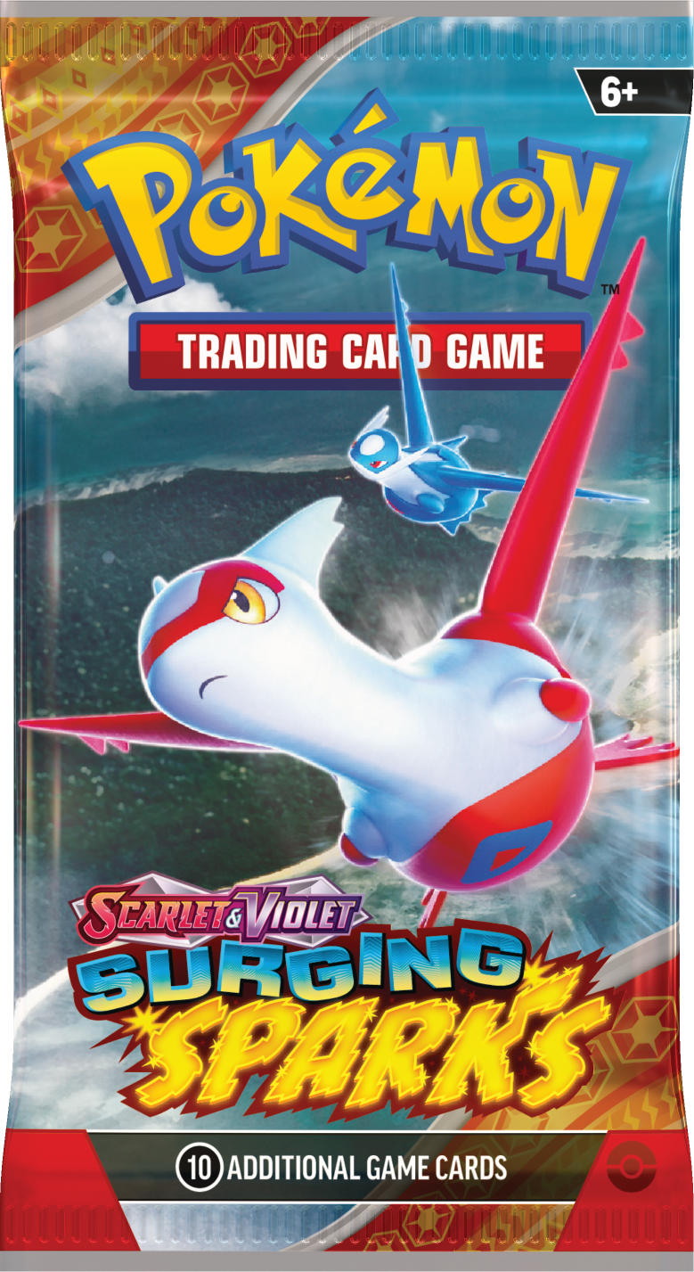 *Forudbestilling* Pokemon Scarlet & Violet 8 - Surging Sparks - Booster