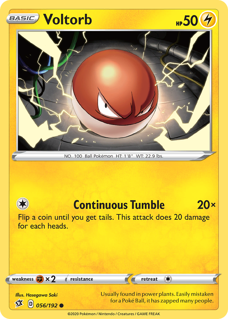 Voltorb (056/192) [Sword & Shield: Rebel Clash]