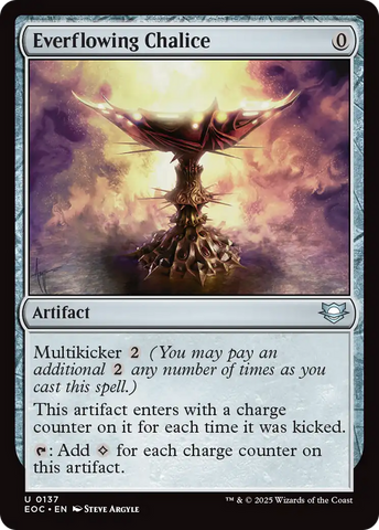 Everflowing Chalice [Edge of Eternities Commander]