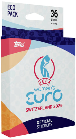 Topps Women's EURO 2025 Stickers - Sticker Eco Pack