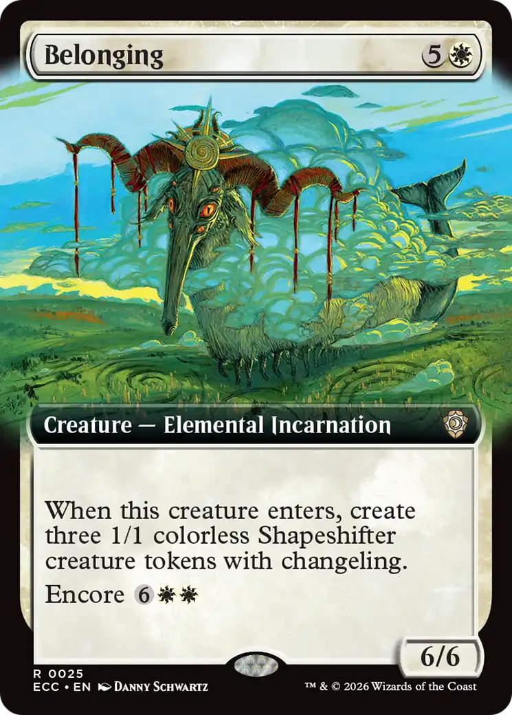 Belonging (Extended Art) [Lorwyn Eclipsed Commander]