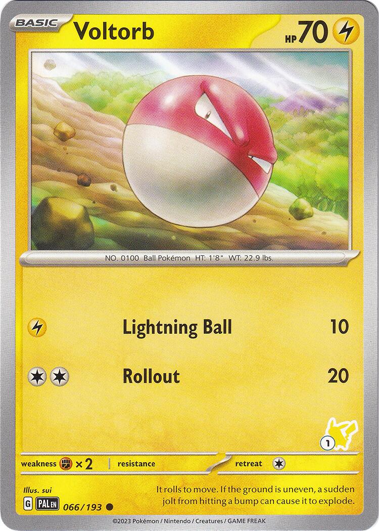 Voltorb (066/193) (Pikachu Stamp