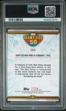 G-S Man-Thing #3 #MG6 PSA 9 [Topps Chrome Marvel Marvel Giant-Size 50Th Anniversary 2024]
