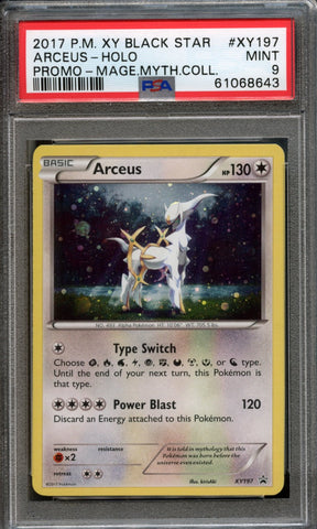 Arceus #XY197 PSA 9 [Promos]