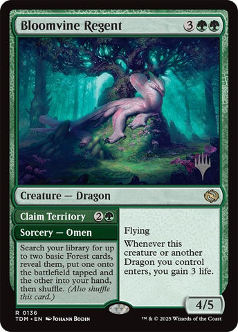 Bloomvine Regent [Tarkir: Dragonstorm Promos]