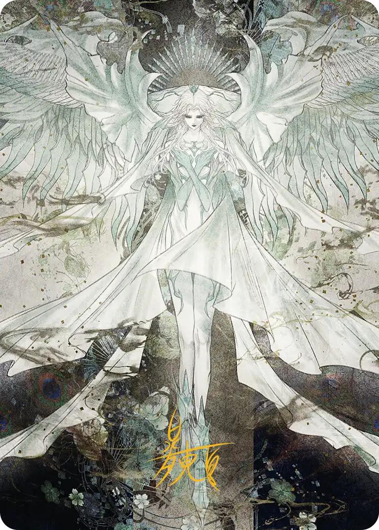 Hydaelyn, the Mothercrystal Art Card (Gold-Stamped Signature) [FINAL FANTASY Art Series]