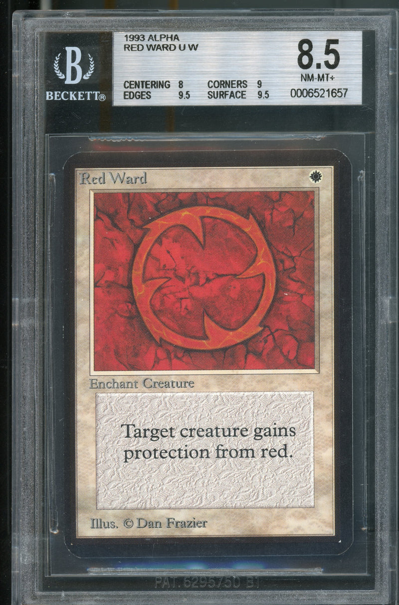 Red Ward BGS 8.5B+++ [Limited Edition Alpha]