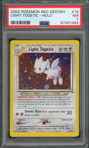 Light Togetic #15 PSA 7 [Neo Destiny]