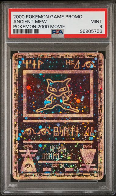 Ancient Mew PSA 9 [2000 Movie Promo]