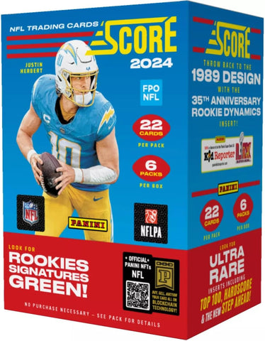 Panini Score NFL Football 2024 - Blaster Box