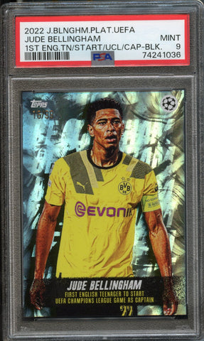 Jude Bellingham 16/99 PSA 9 [2022 Topps Jude Bellingham Curated]