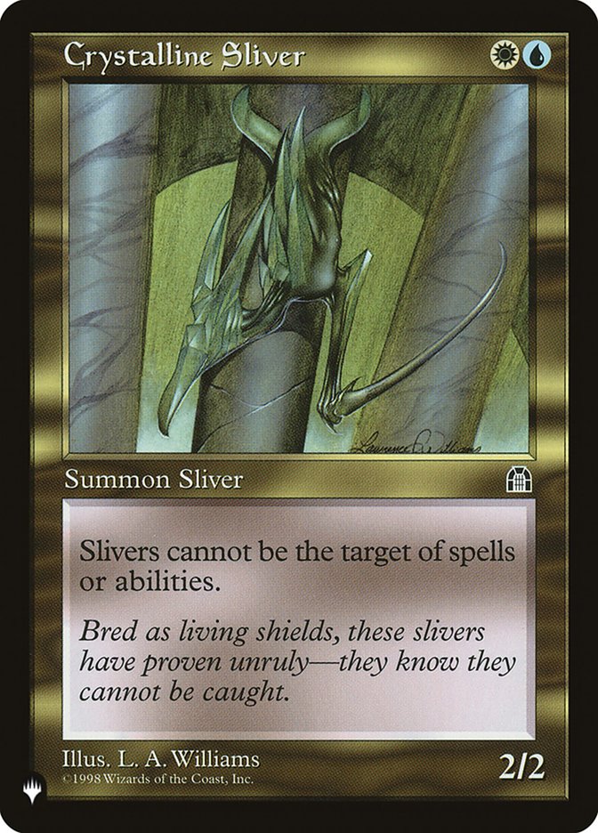 Crystalline Sliver [The List]