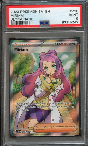 Miriam #238 PSA 9 [Scarlet & Violet]