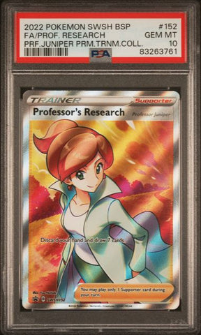 Professor's Research #SWSH152 PSA 10 [SWSH Promos]