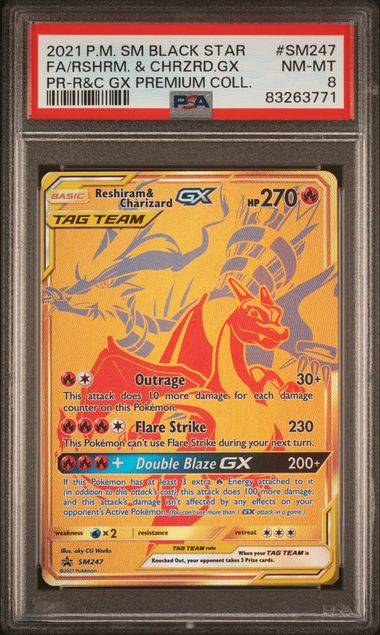 Reshiram & Charizard GX