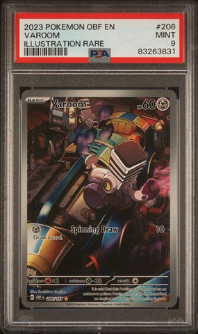 Varoom #206 PSA 9 [Obsidian Flames]