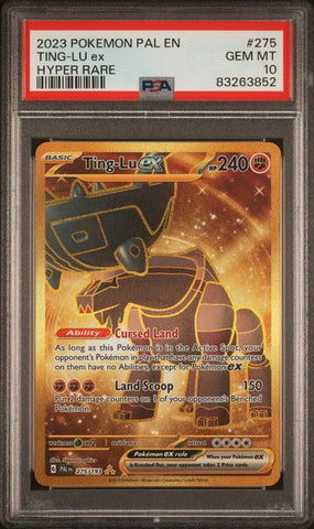 Ting-Lu ex #275 PSA 10 [Paldea Evolved]