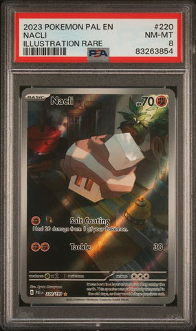 Nacli #220 PSA 8 [Paldea Evolved]