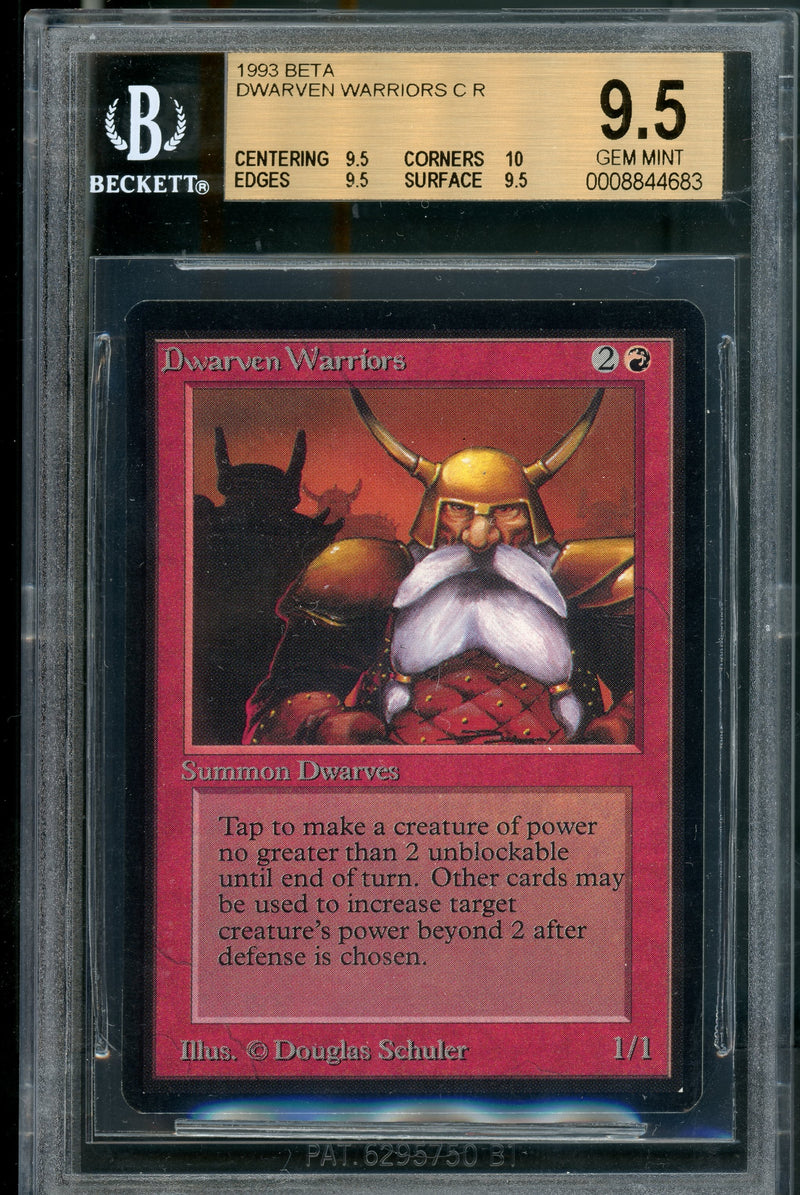 Dwarven Warriors BGS 9.5Q+ [Limited Edition Beta]