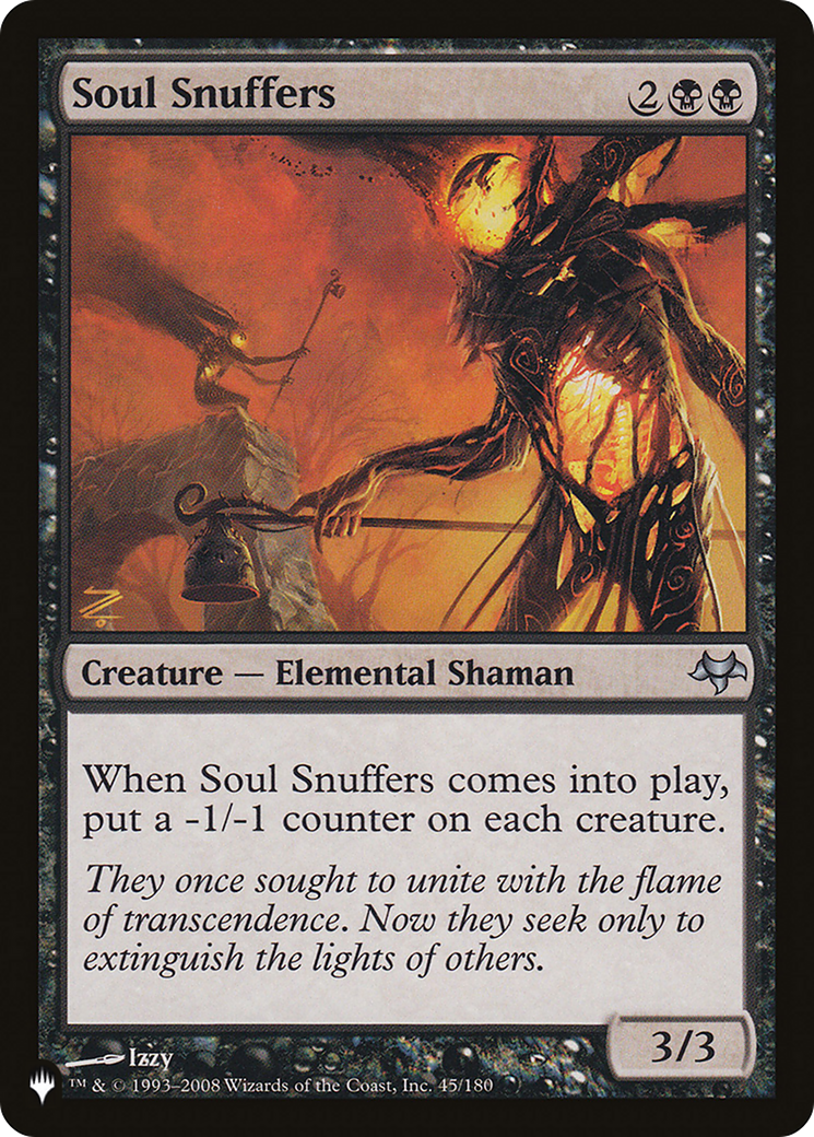 Soul Snuffers [The List Reprints]