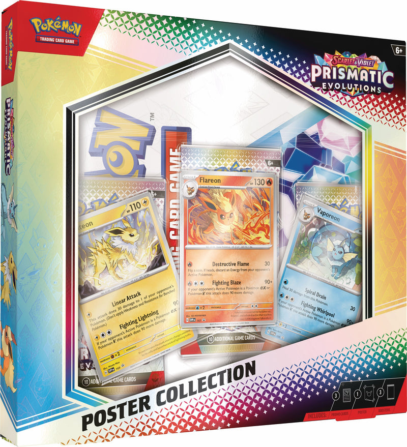 Pokemon Prismatic Evolutions - Poster Collection