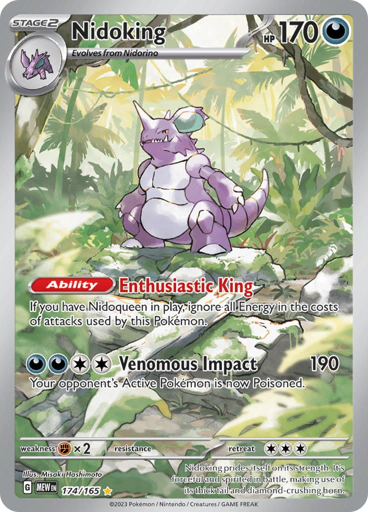 Nidoking (174/165) [Scarlet & Violet 151]