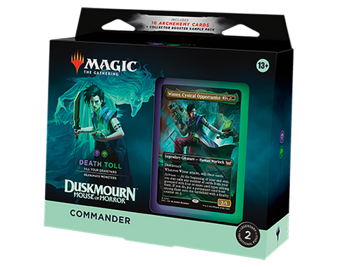 Magic The Gathering - Duskmourn - Death Toll Commander Deck