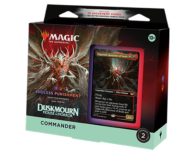 Magic The Gathering - Duskmourn - Endless Punishment Commander Deck